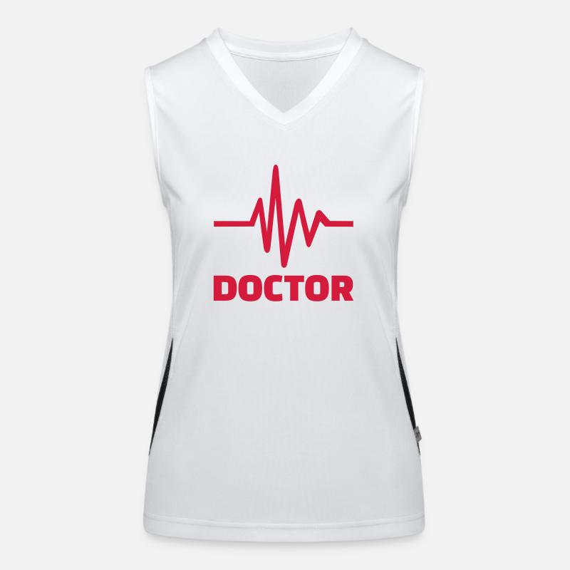 Doctor Débardeur respirant contrasté Femme