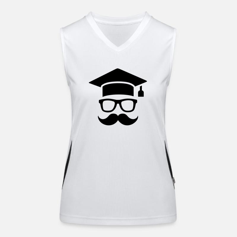 Student Funktionelles Kontrast-Tank Top für Frauen