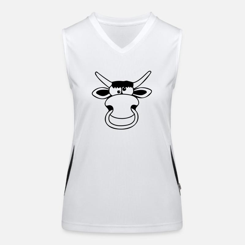 Dummer Bulle Funktionelles Kontrast-Tank Top für Frauen