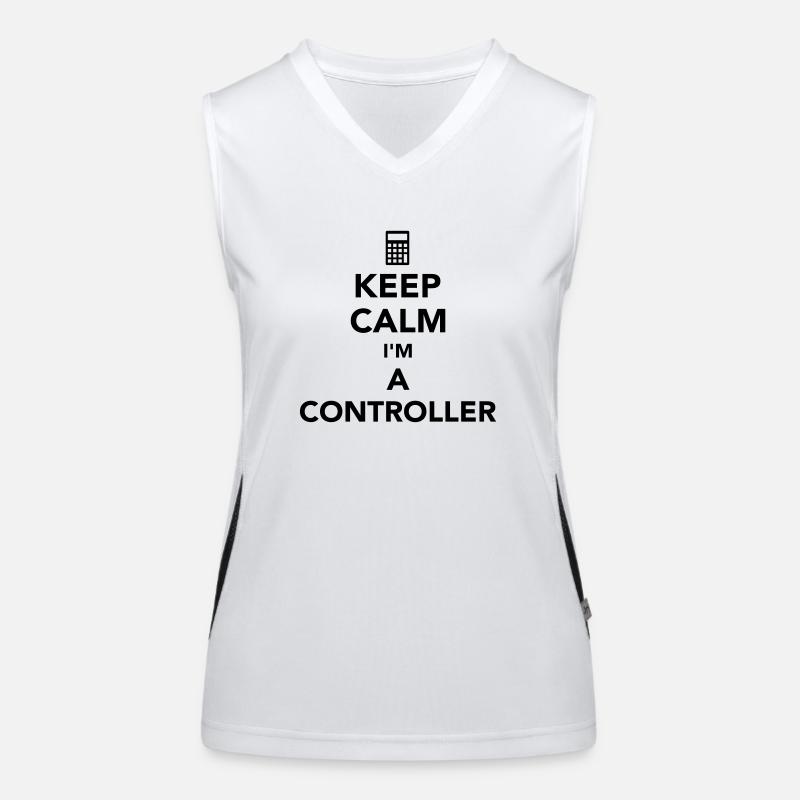Controller Funktionelles Kontrast-Tank Top für Frauen