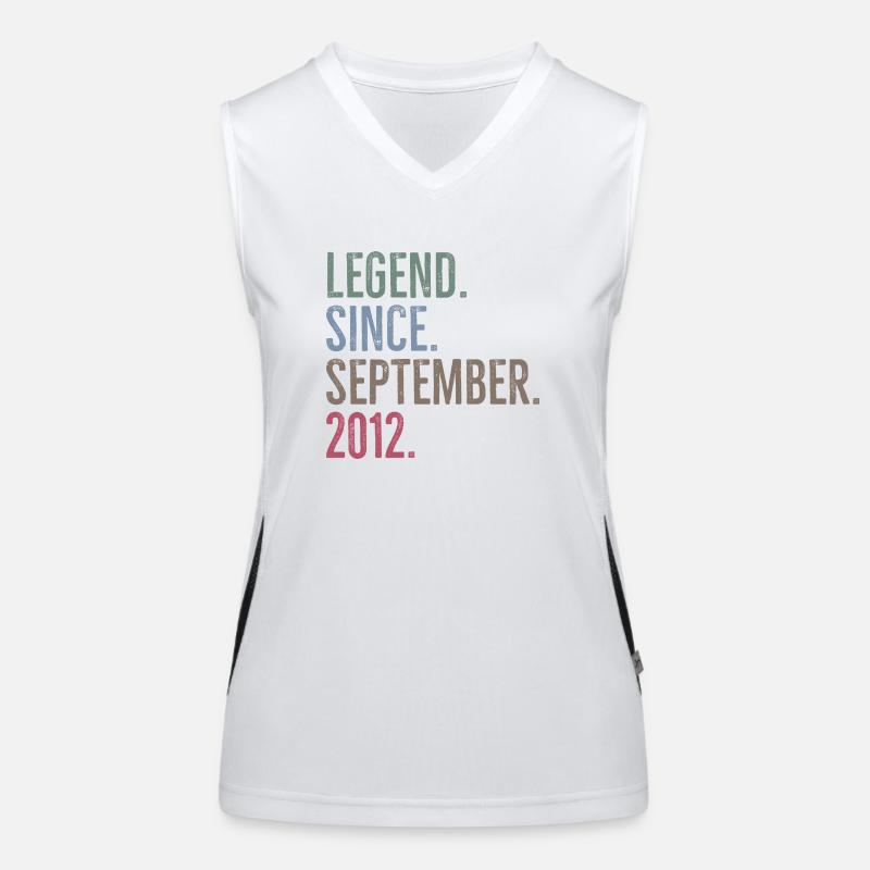 Legende seit September 2012 Funktionelles Kontrast-Tank Top für Frauen