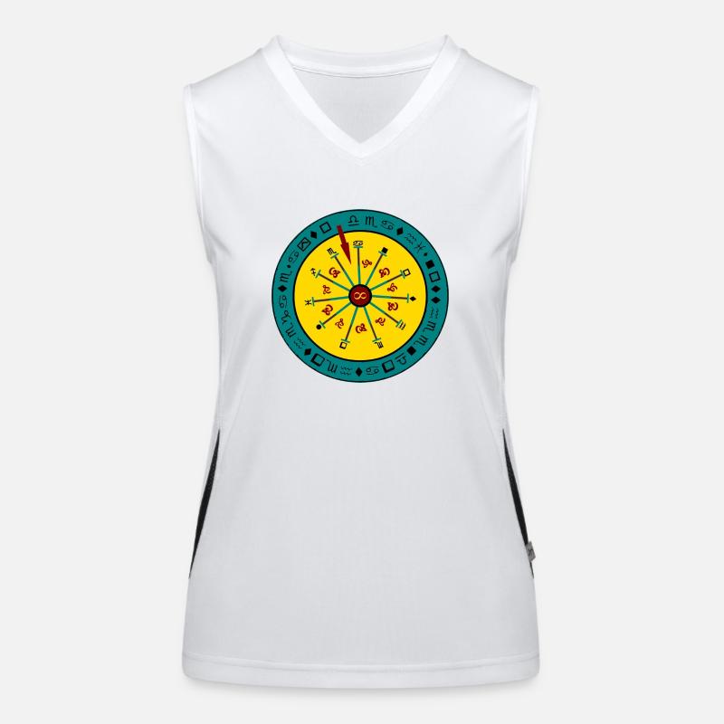 Symbole de l’infini Débardeur respirant contrasté Femme