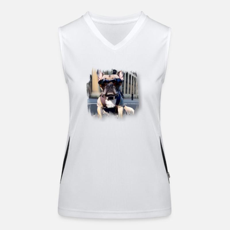 Cool Funktionelles Kontrast-Tank Top für Frauen
