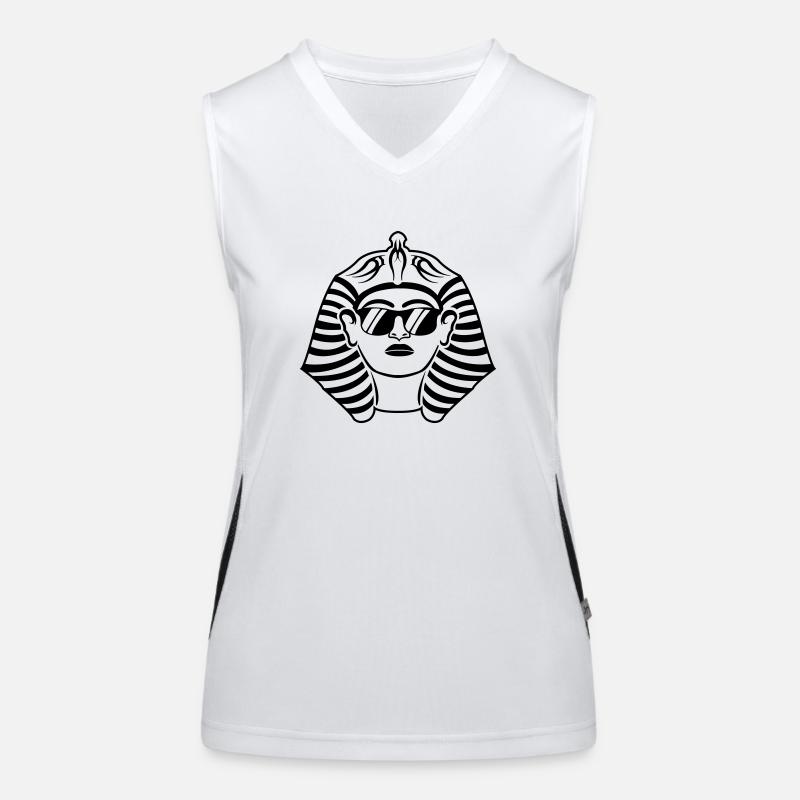 pharao sunglasses Funktionelles Kontrast-Tank Top für Frauen