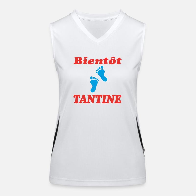 BALD TANTINE Funktionelles Kontrast-Tank Top für Frauen