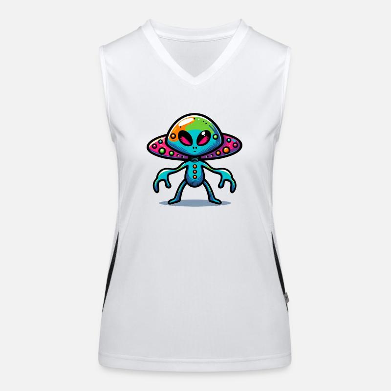 Rencontre extraterrestre Débardeur respirant contrasté Femme