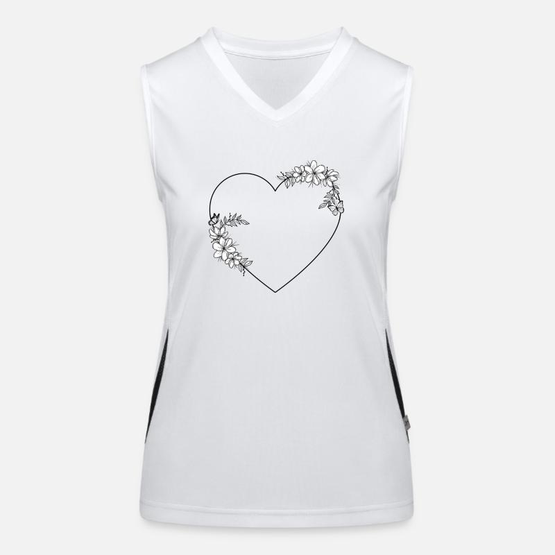 Frame Heart Women's Functional Contrast Tank Top