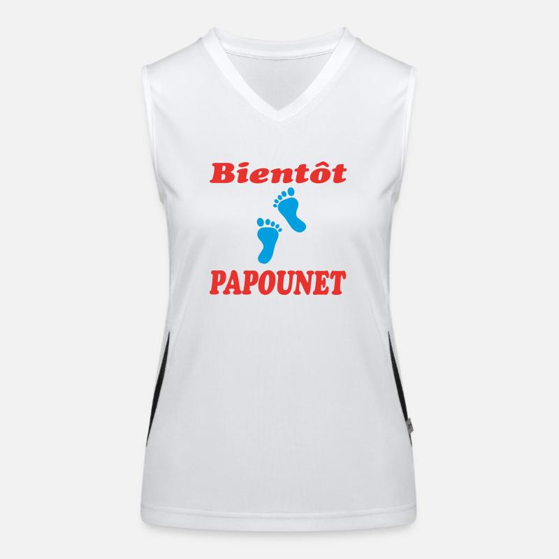 BALD DADDY Funktionelles Kontrast-Tank Top für Frauen