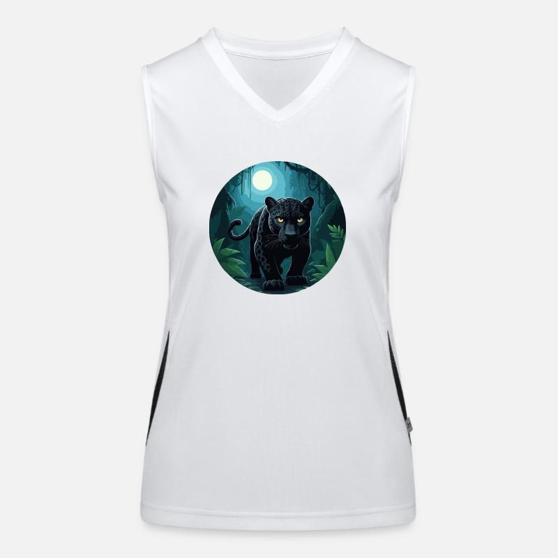 by moonlight Women's Functional Contrast Tank Top