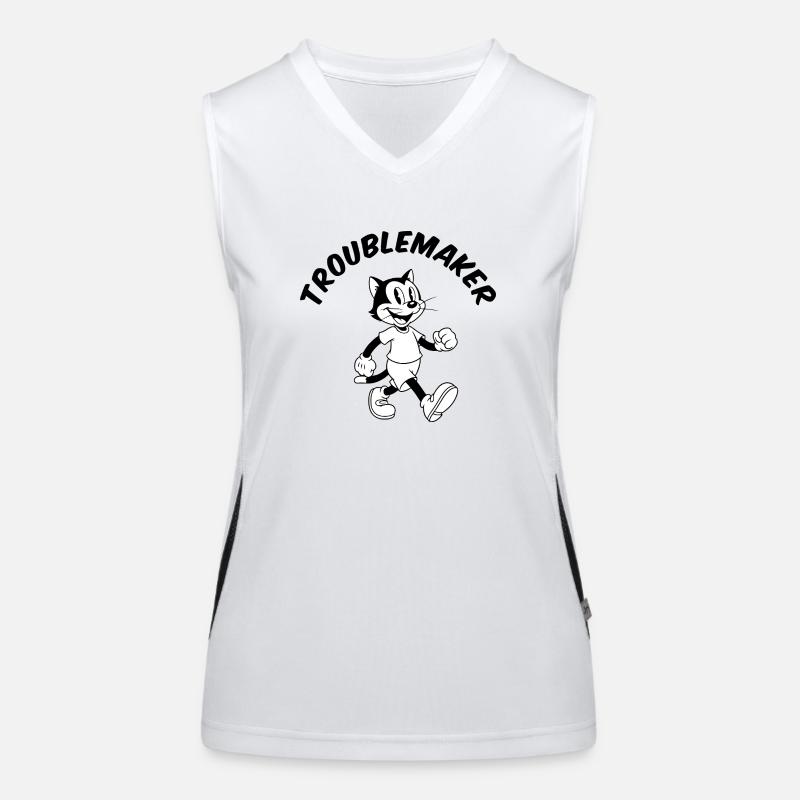 Troublemaker Women's Functional Contrast Tank Top