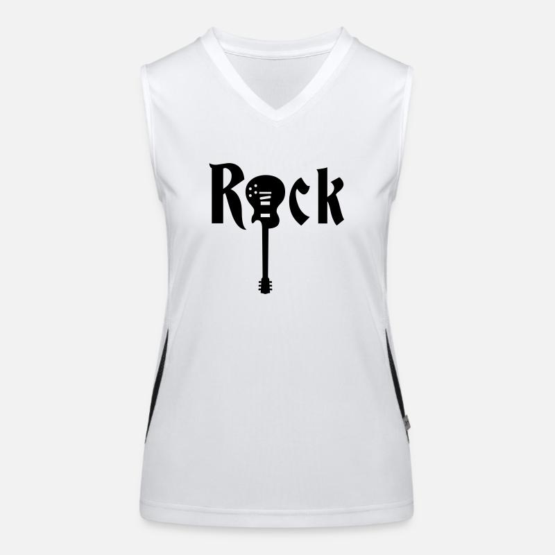 rock_gitarre_b_klein_1c Women's Functional Contrast Tank Top