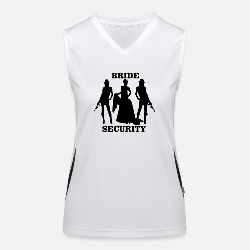 Bride Security Women's Functional Contrast Tank Top