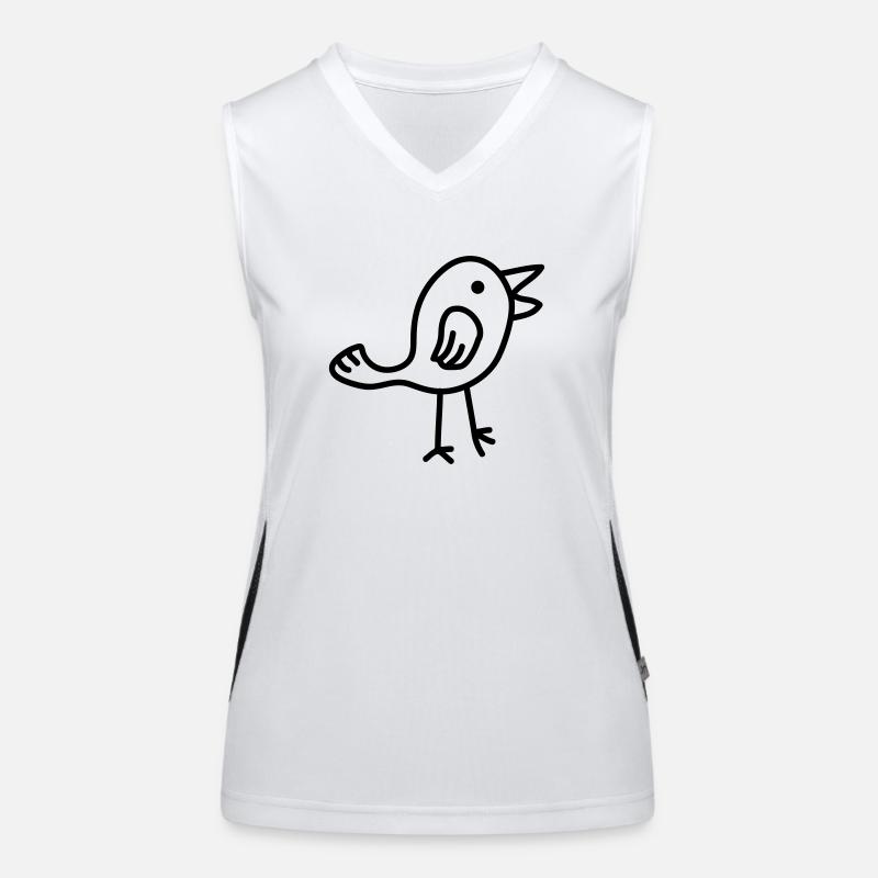 Bird Débardeur respirant contrasté Femme
