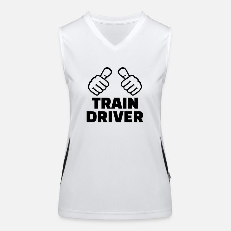 Train driver Women's Functional Contrast Tank Top