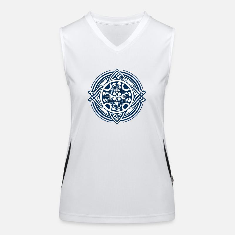 Breton folklore Women's Functional Contrast Tank Top