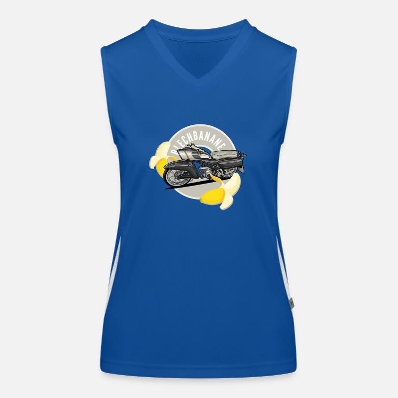 Blechbanane // Illustration Funktionelles Kontrast-Tank Top für Frauen