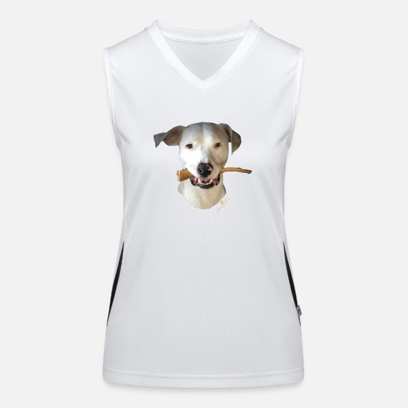 Odi-Dogoargentino Funktionelles Kontrast-Tank Top für Frauen