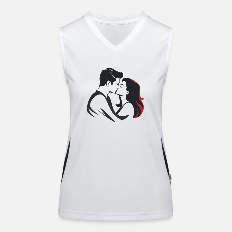 Passionate Pair Women's Functional Contrast Tank Top