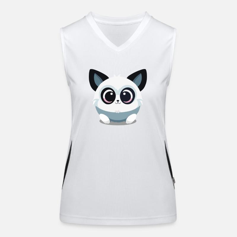 Cute Animal Women's Functional Contrast Tank Top