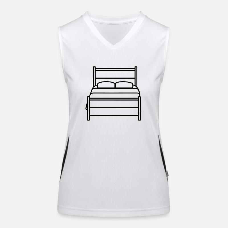 Bett Funktionelles Kontrast-Tank Top für Frauen