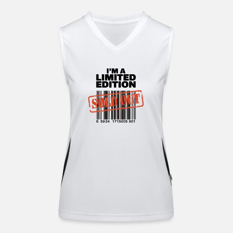 Ich bin eine Limited Edition Funktionelles Kontrast-Tank Top für Frauen
