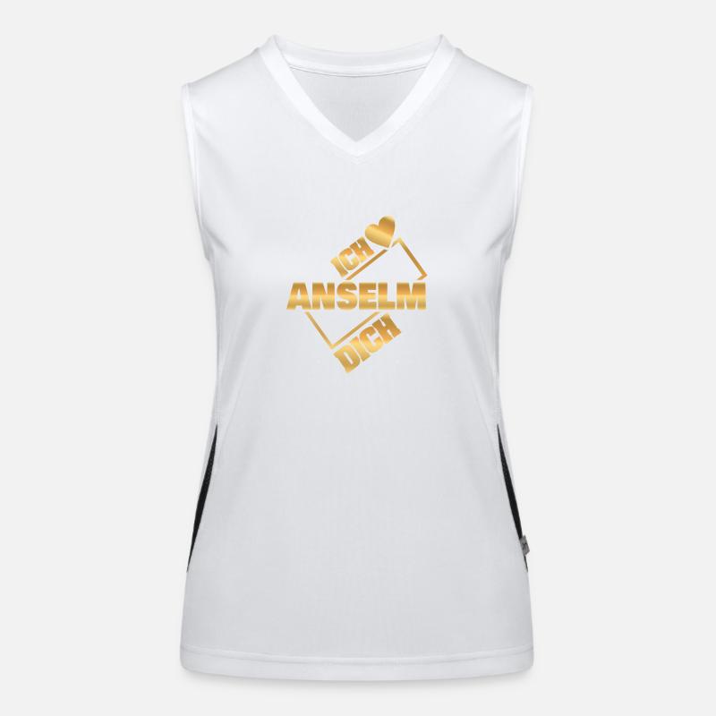 Couple Anselm Funktionelles Kontrast-Tank Top für Frauen