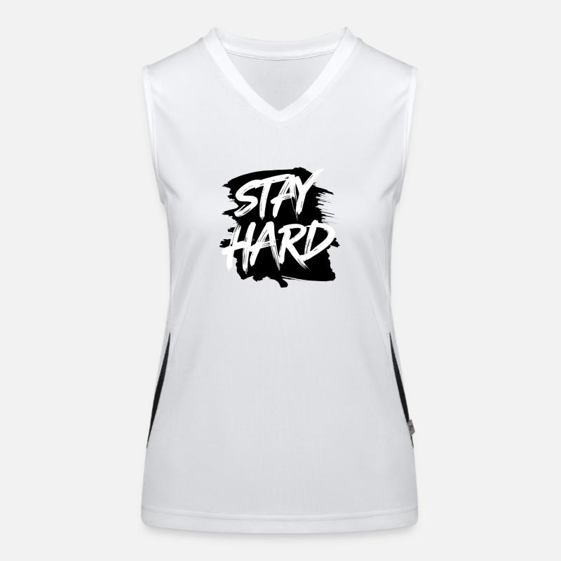 Stay Hard Women's Functional Contrast Tank Top