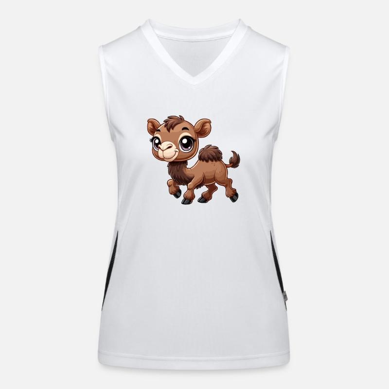 Camel child Women's Functional Contrast Tank Top