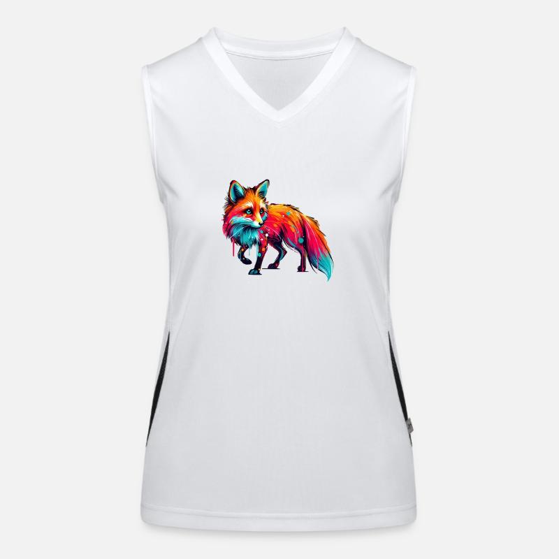Fox Paint Women's Functional Contrast Tank Top
