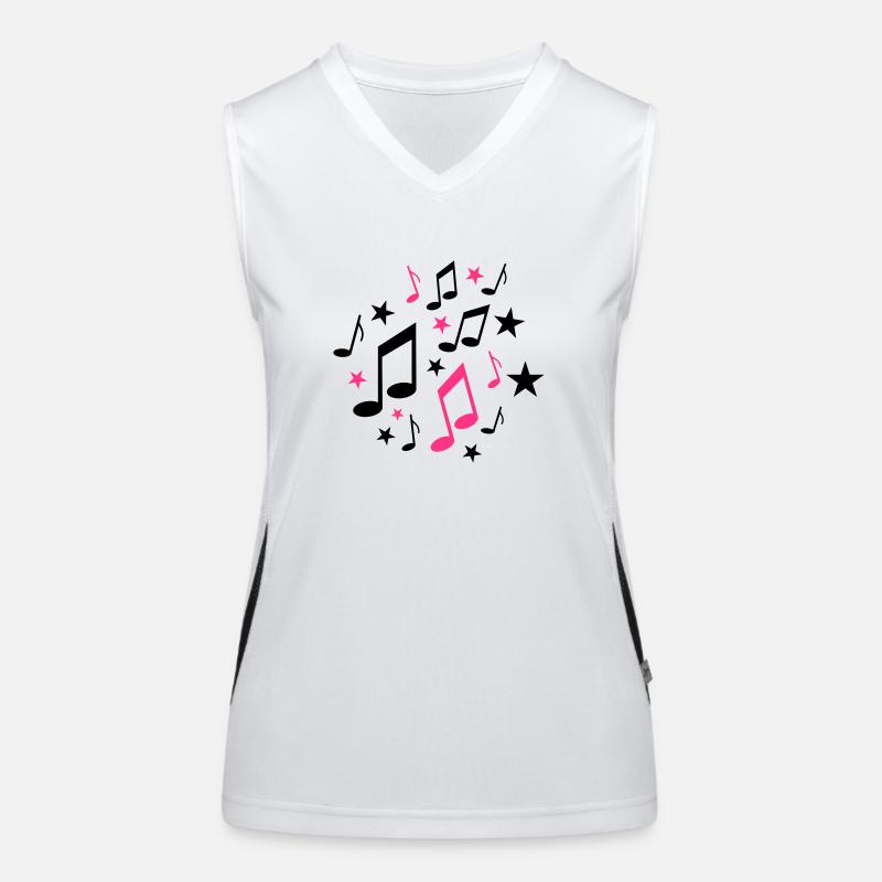 notes Women's Functional Contrast Tank Top