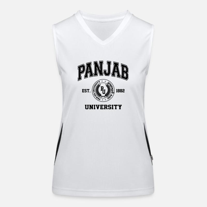 Panjab University Women's Functional Contrast Tank Top