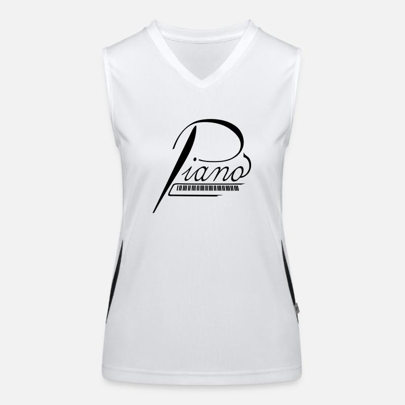 Piano Women's Functional Contrast Tank Top