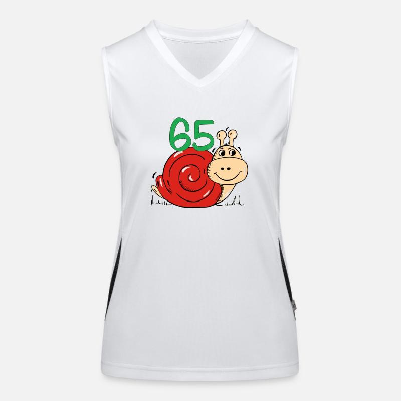 Snail 65 e anniversaire Débardeur respirant contrasté Femme