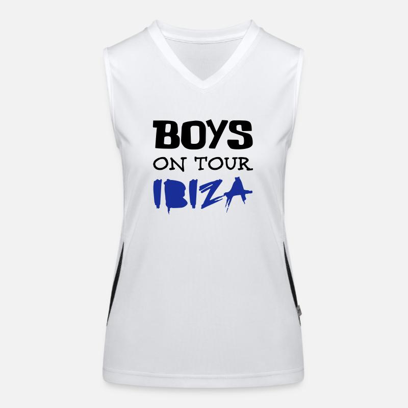 Ibiza Débardeur respirant contrasté Femme