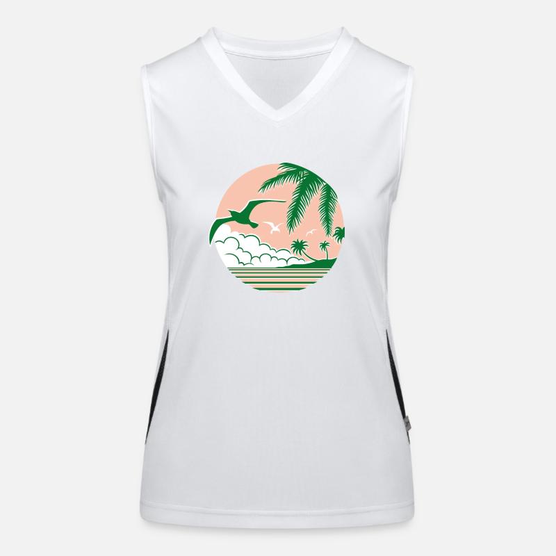 Sommer Funktionelles Kontrast-Tank Top für Frauen