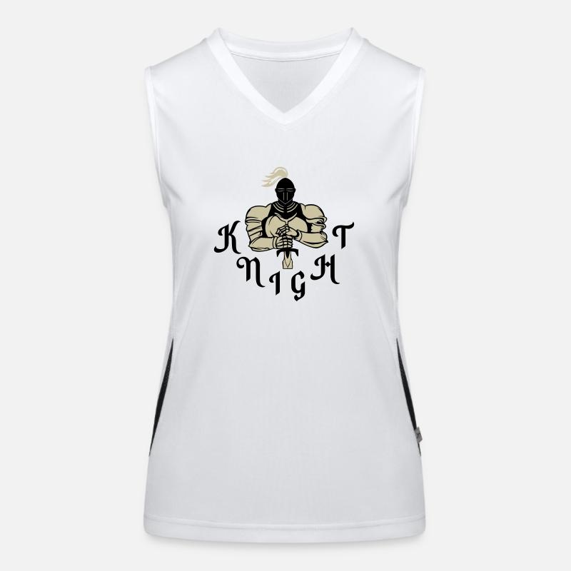 knight 01 Funktionelles Kontrast-Tank Top für Frauen