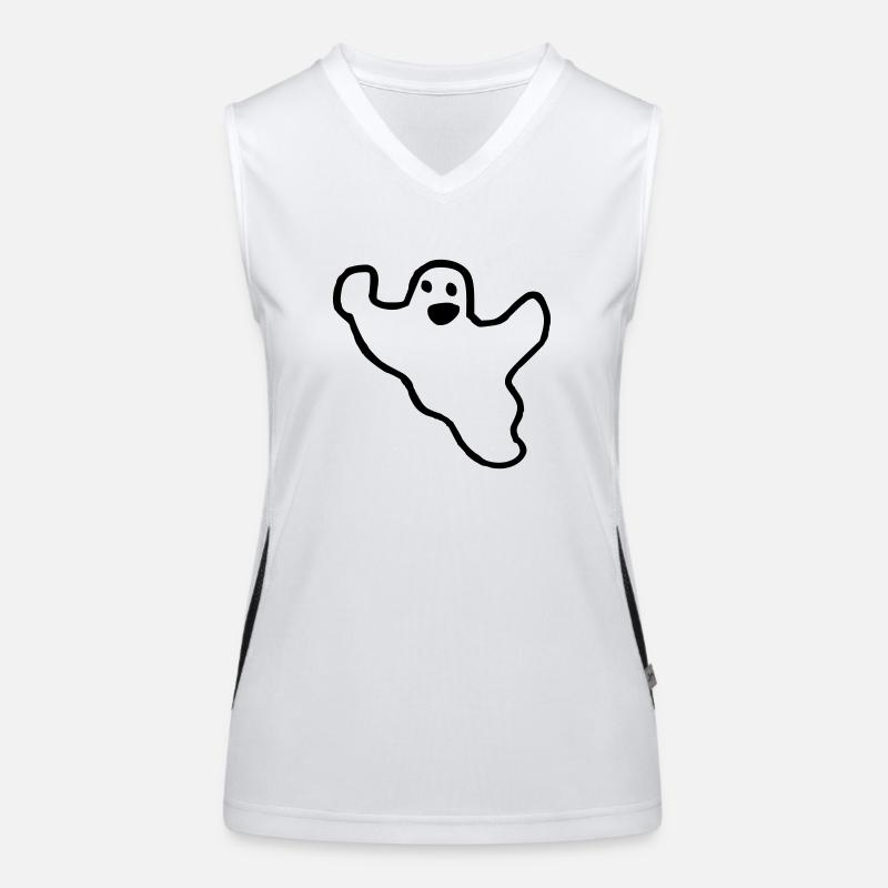 Gespenst Funktionelles Kontrast-Tank Top für Frauen
