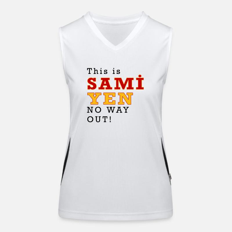 C’est Sami Yen pas d’issue Débardeur respirant contrasté Femme