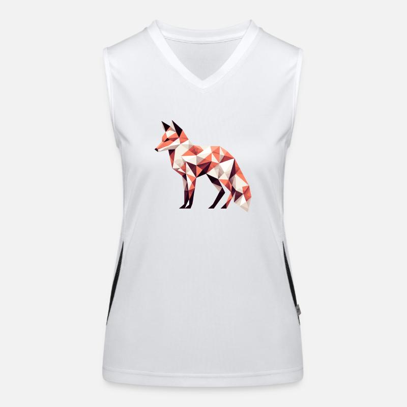 Fuchs // fox Funktionelles Kontrast-Tank Top für Frauen