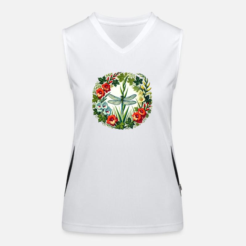Libelle Funktionelles Kontrast-Tank Top für Frauen