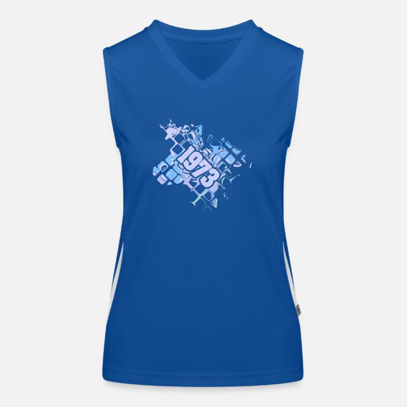 Nerd 1973 Débardeur respirant contrasté Femme