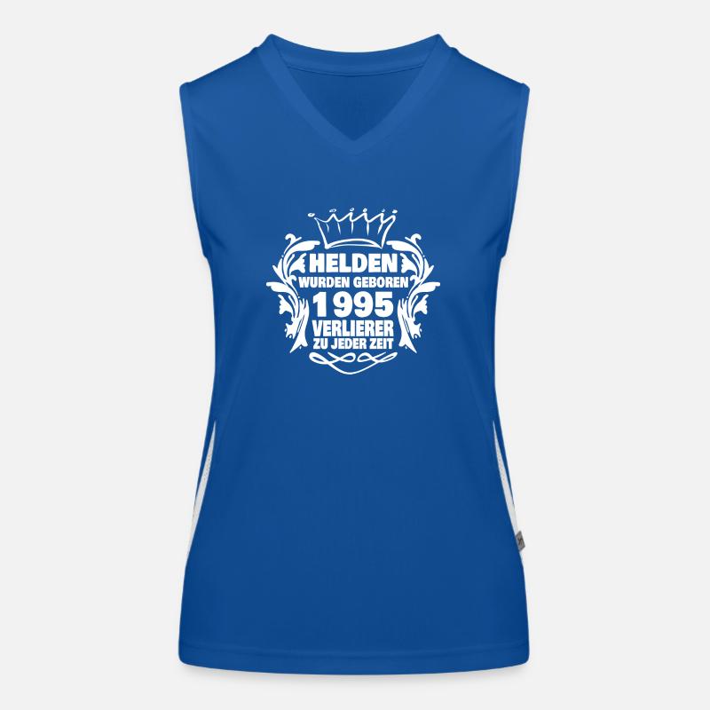 geboren 1995 Funktionelles Kontrast-Tank Top für Frauen