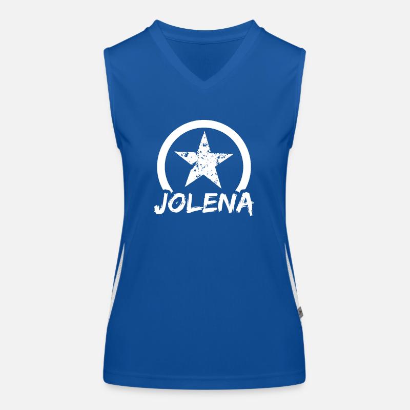 Jolena comme prénom Débardeur respirant contrasté Femme