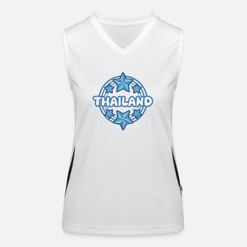 Thailand Women's Functional Contrast Tank Top