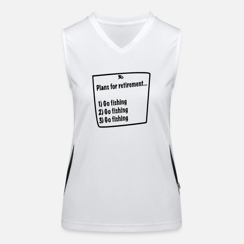 Retirement Plans Women's Functional Contrast Tank Top