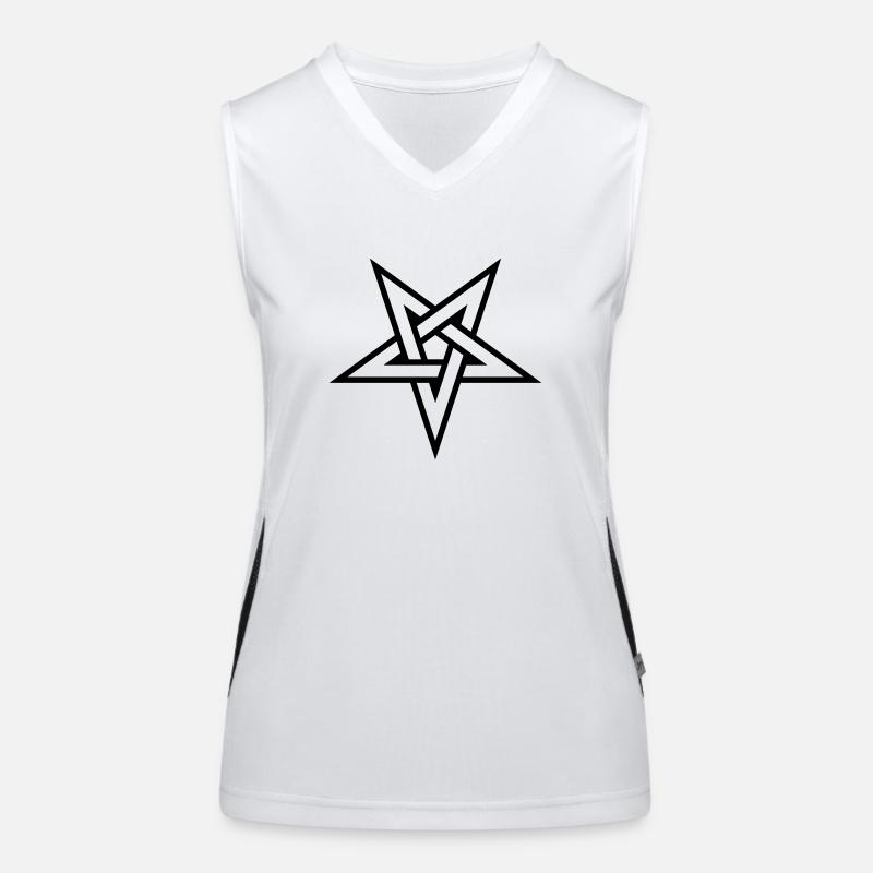 Pentagram__V008 Women's Functional Contrast Tank Top