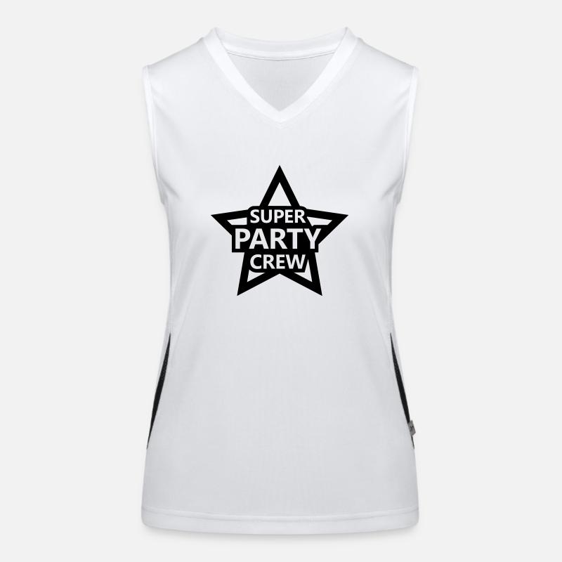 Super Party Crew Women's Functional Contrast Tank Top
