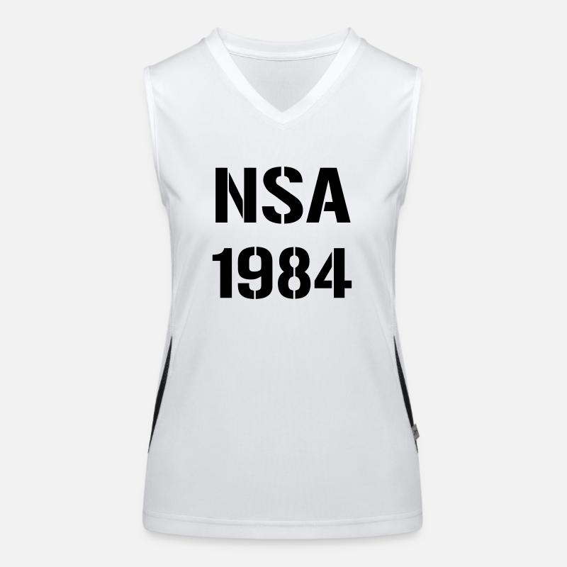 NSA 1984 Women's Functional Contrast Tank Top