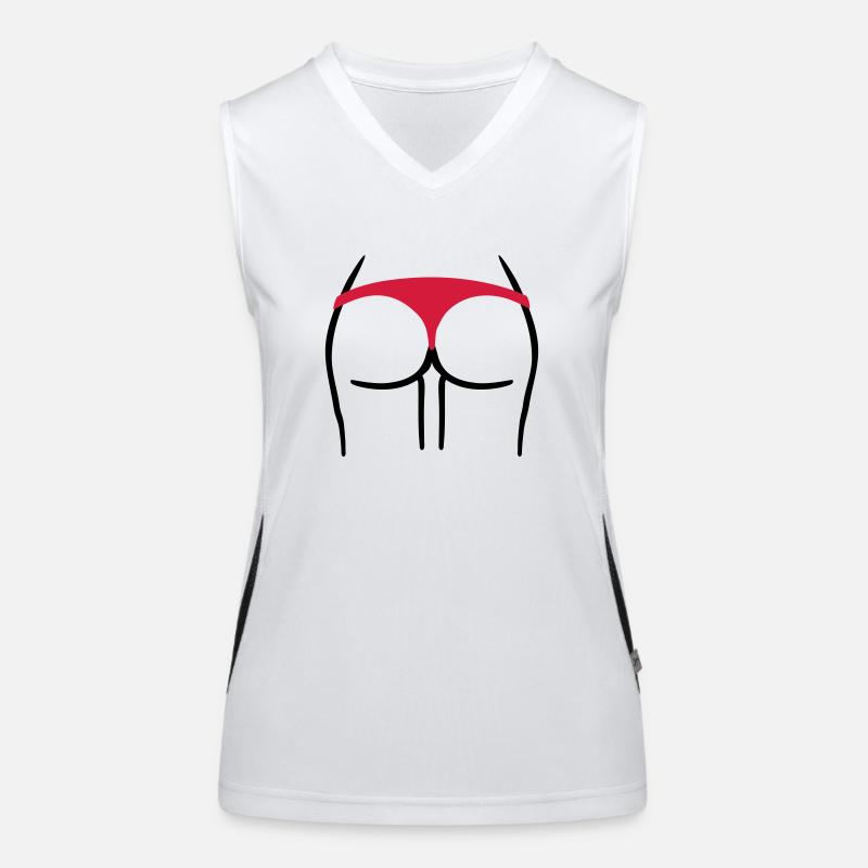 Po Funktionelles Kontrast-Tank Top für Frauen