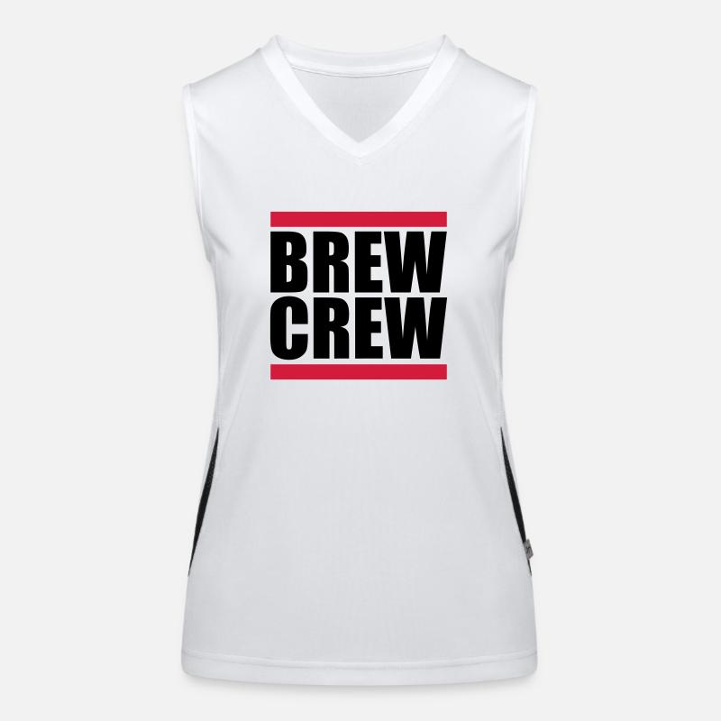 Brew Crew Beam Spell Débardeur respirant contrasté Femme
